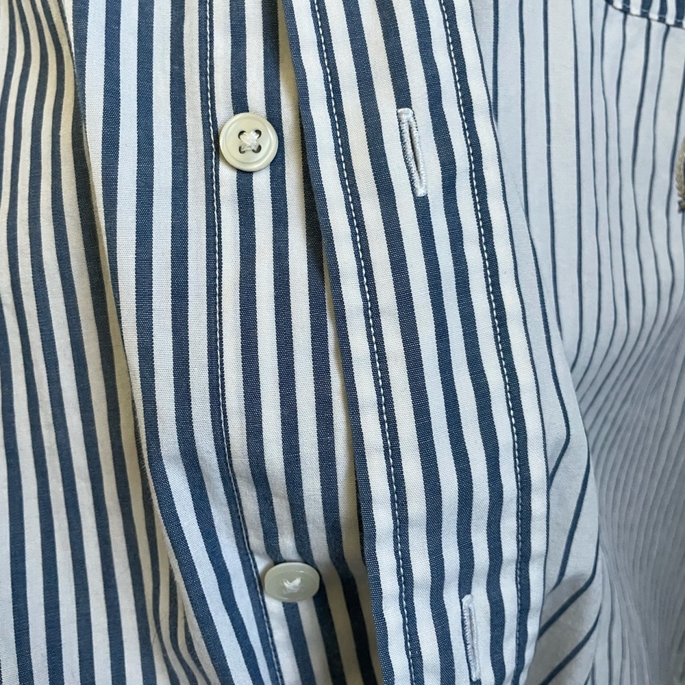 Tommy Hilfiger Dual Stripe Pattern Button Down - image 8